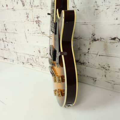 1970s Memphis 103T LP-Style Tobacco Sunburst Electric Guitar image 10