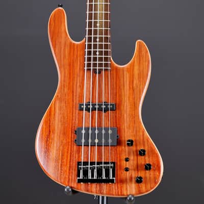 Sadowsky MetroLine 21-Fret Standard M/J Bass Limited Edition 2024 5-String - Natural Transparent Satin image 2