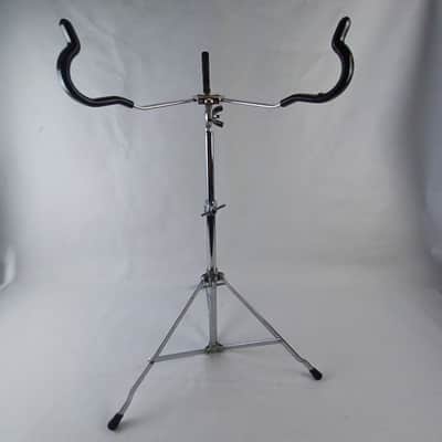 Ludwig 70s #1355 Snare Drum Stand Atlas Single-Braced Chicago USA Vintage Chrome image 1