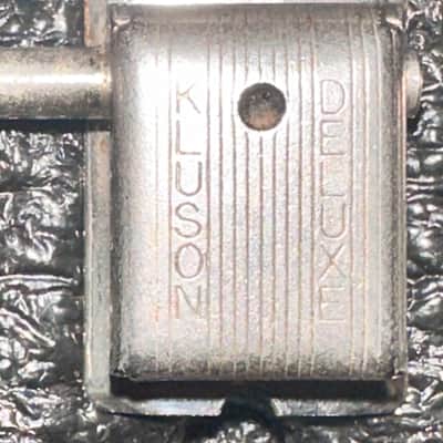 Kluson Deluxe 6 in line double line left hand 1964 - Nickel image 7
