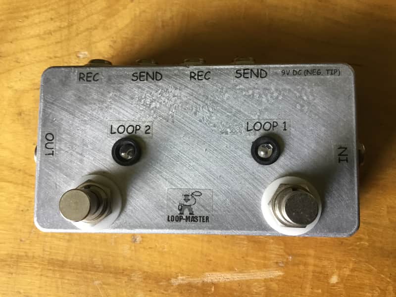 Loop-Master 2-Loop True Bypass Looper Pedal Switcher – Made in USA, In Stock image 1