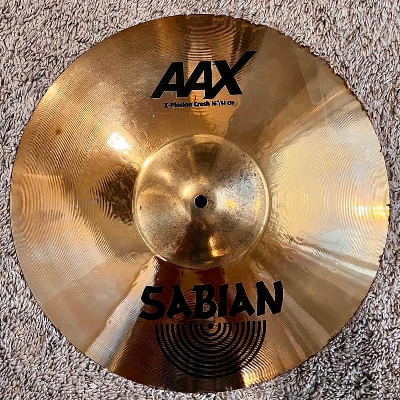 Sabian 16" AAX X-Plosion Crash Cymbal 2005 - 2018 - Brilliant image 1