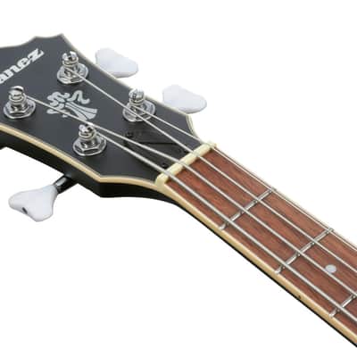 Ibanez AGB200 Semi-hollow Bass Guitar - Black Flat (AGB200BKF) image 5