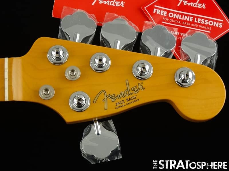 Fender American Professional II Jazz Bass V 5 String NECK &TUNERS, Slim C Maple image 1