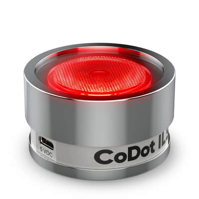 Chauvet DJ CoDot ILS 4-pack of Coin-Sized LED Illuminators Lights w/ Carry Case image 7