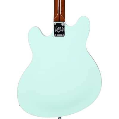 Fender Tom DeLonge Starcaster Electric Guitar, Satin Surf Green image 5