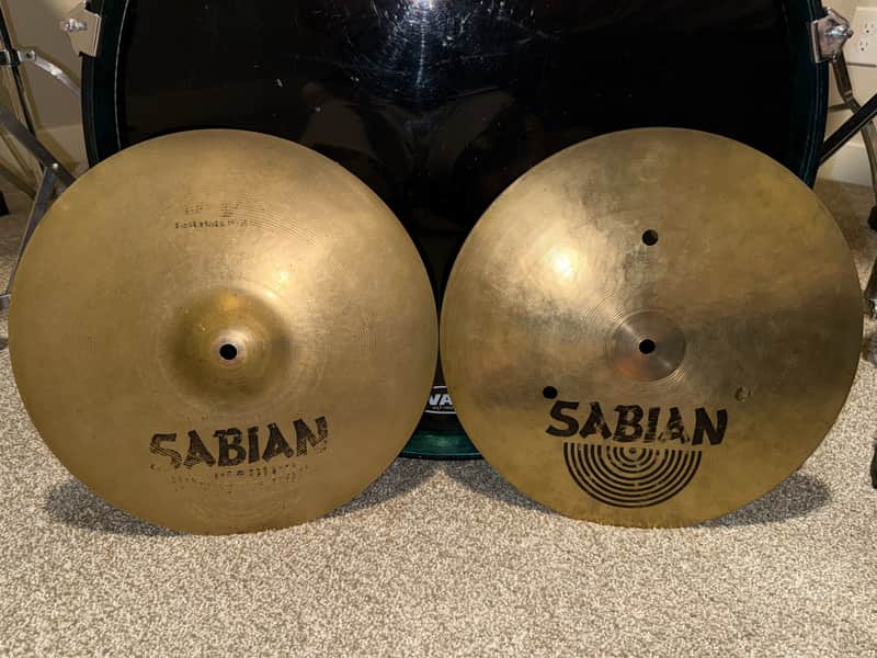 Sabian AAX Fast 14" Hi-Hat Cymbals image 1