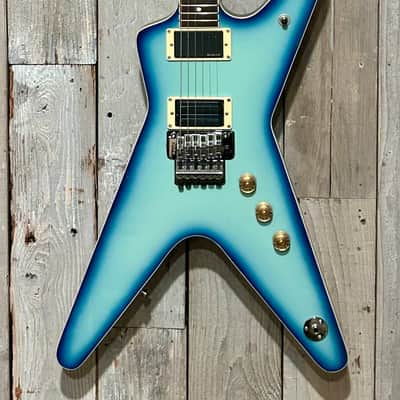 Dean ML 79 Floyd - Blue Burst, Killer Axe with Great Upgrades! Ships Fast with Original Case! image 2