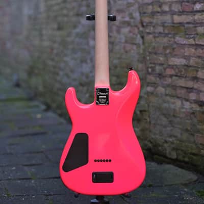 Charvel Sean Long Signature Pro-Mod San Dimas® Style 1 HH HT M - Neon Pink(1) image 13