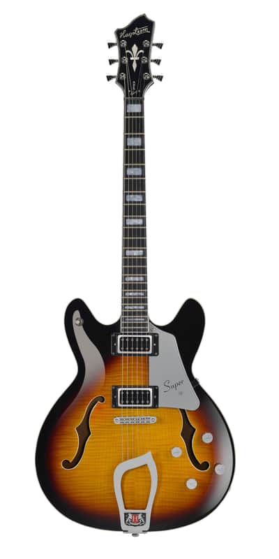 Hagstrom SUVIK-TSB Super Viking Electric Guitar. Tobacco Sunburst SUVIK-TSB-U image 1