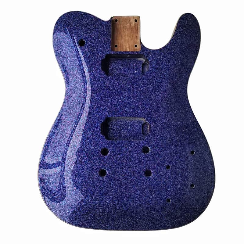 Metallic Blue Alder Telecaster Tele Style Guitar Body image 1
