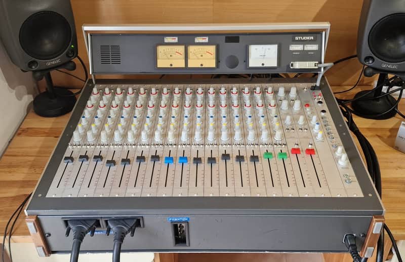 Studer 269 16 channels recapped with exclusive balanced direct outputs image 1