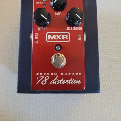 MXR M78 Custom Badass '78 Distortion 2011 - Present - Red image 1