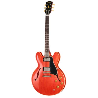 NEW! Gibson Custom 1958 ES-335 Reissue - Watermelon Red, Heavy Aged - 2026 Limited Edition Collection - Authorized Dealer - PRE-ORDER image 3