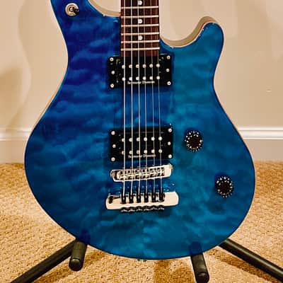 Washburn USA Custom Shop Wm100 1997-1998 Cobalt Blue image 1