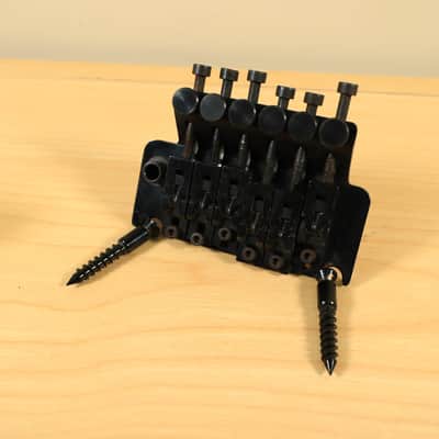 80’s Kramer Guitar Original 1984 Floyd Rose Tremolo Bridge Black Bild 3
