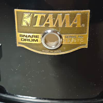 ⚡Tama Artstar/Artwood 14"X6.5" Snare Drum Made in Japan - Piano Black*NEW HEADS*⚡ image 13