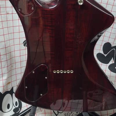 Early Washburn A20V, HC, V neck CSB image 7