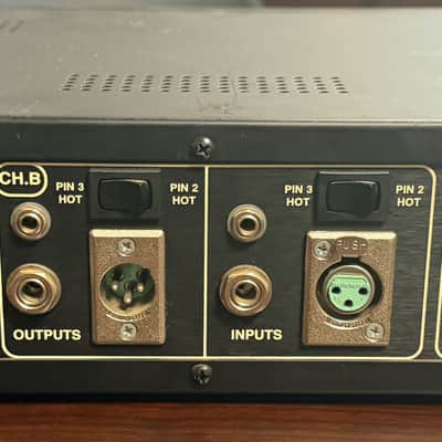 Demeter VTCL-2a discrete stereo tube compressor limiter original vintage USA image 2