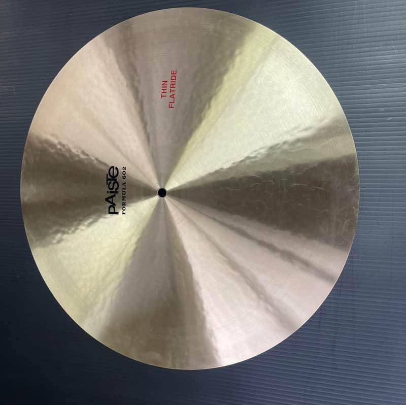 Paiste Formula 602 Classic 20" Thin Flat Ride 1990g image 1