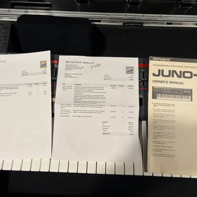 Roland Juno-106 Synthesizer – Fully Serviced (Bell Tone Synth Works) image 11