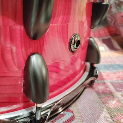 SSS Solid Shell Shop Custom Snare Drum 2026 - Red image 16