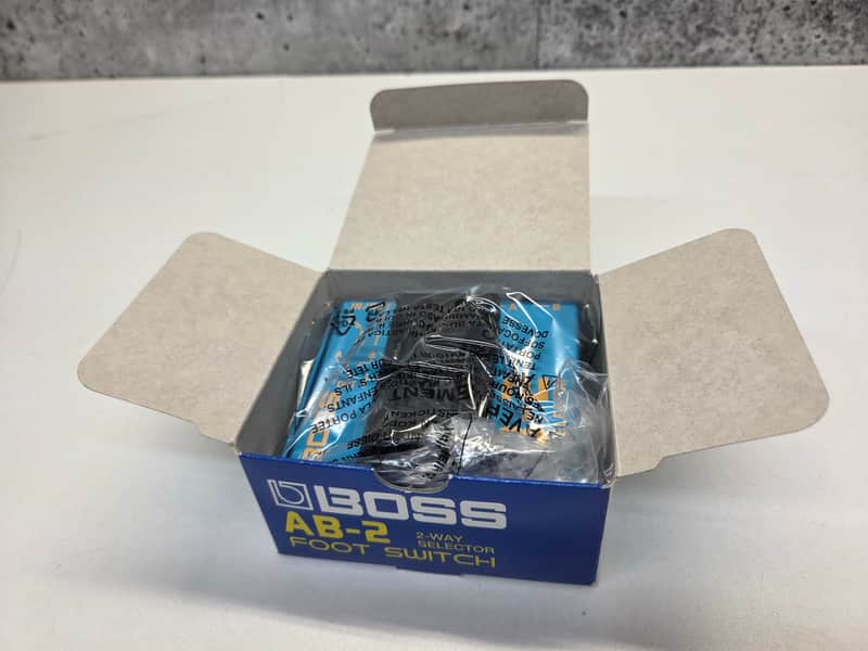 Boss AB-2 2-Way Selector 2002 - Present - Blue image 1
