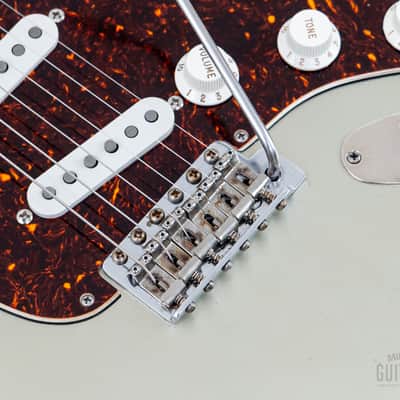 2004 Fender + MJT Stratocaster Partscaster Limited Edition CME Neck & Inca Silver Relic Body w/ Custom '69 Pickups, Case image 8