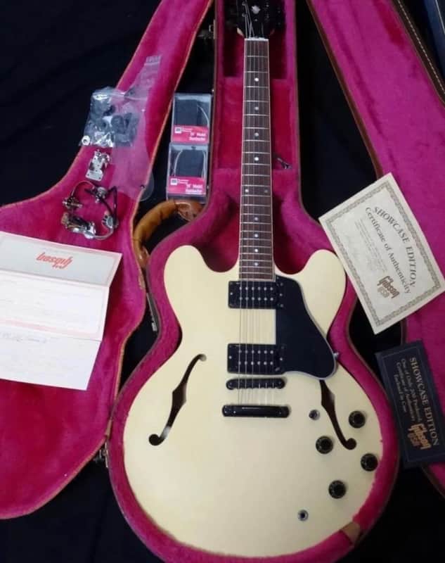 One Of 200 SPECIAL GIBSON ES-335 Showcase Dot Alpine White Year 1988 image 1