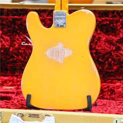 FENDER 50s Vibra Tele Heavy Relic Aged Butterscotch Blonde image 17
