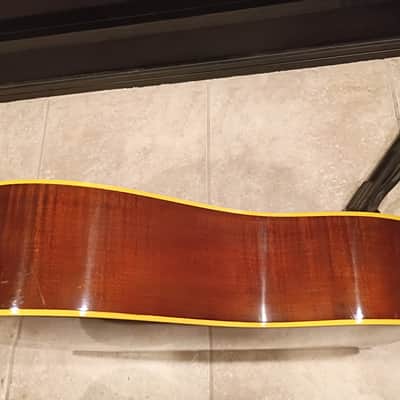 Share 1962 Goya (Levin) F-27 "Goliath' 12-fret guitar and case. Made in Sweden. image 12