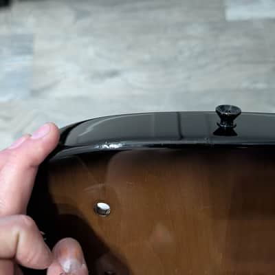 Warmoth Alder Telecaster Body - Black Burst image 12