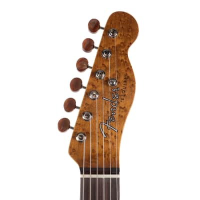 Used Fender Custom Shop Artisan Buckeye Double Esquire NOS - Aged Natural image 6