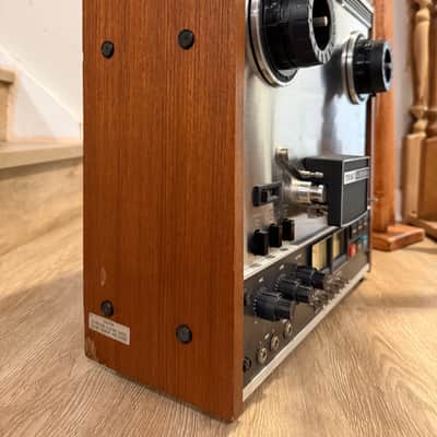 TEAC A-3300SX 1/4" 4-Track Reel to Reel Tape Recorder 1970s - Silver image 8