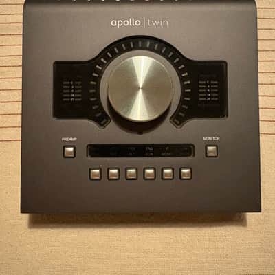 Universal Audio Apollo Twin QUAD MKII Thunderbolt Audio Interface 2010s - Dark Grey image 2