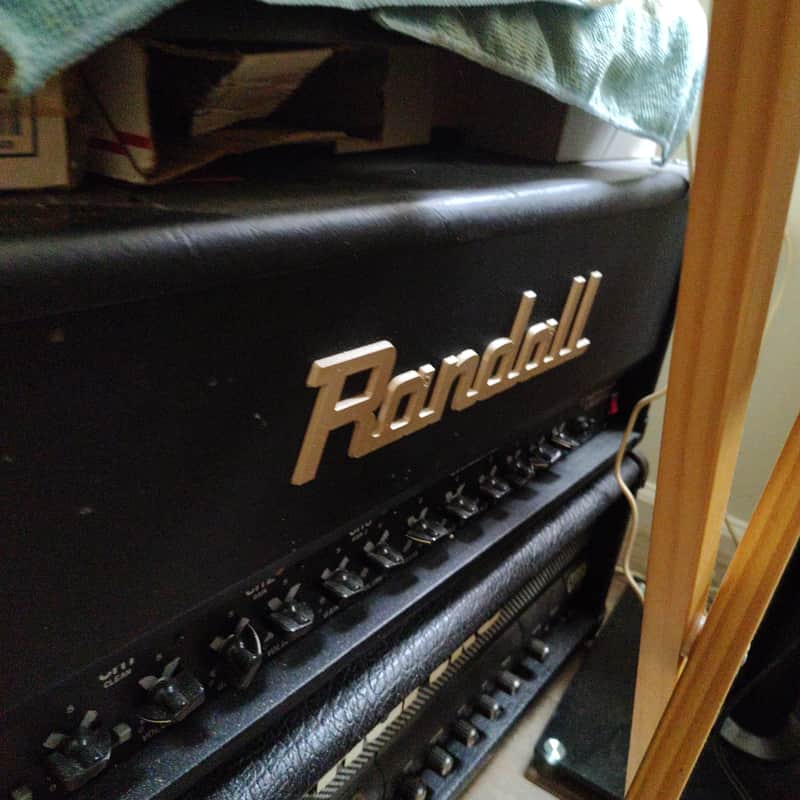 Randall RG1003H 3-Channel 100-Watt Solid State Guitar Amp Head 2010s - Black image 1