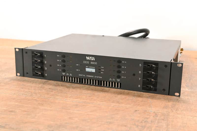 NSI DDS 8800 8-Channel Digital Dimming System CG01Q4D image 1