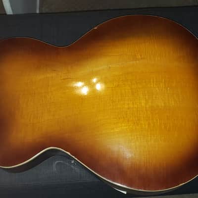 Kay Archtop Swingmaster ? Speed Demon 1950's 1960's  Sunburst image 5