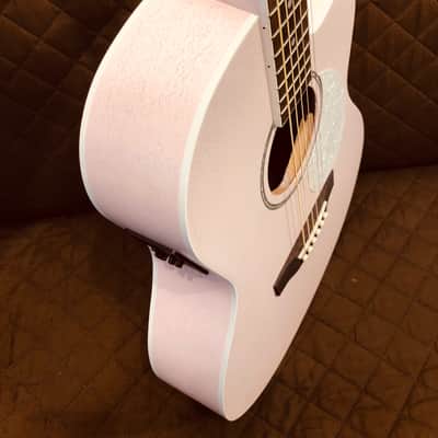 Cort JADECLASSICPPOP Jade Classic Series Venetian Cutaway Mahogany 6-String Acoustic-Electric Guitar image 6