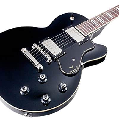 FREE GIG BAG! Guild Bluesbird Black Electric Guitar image 6