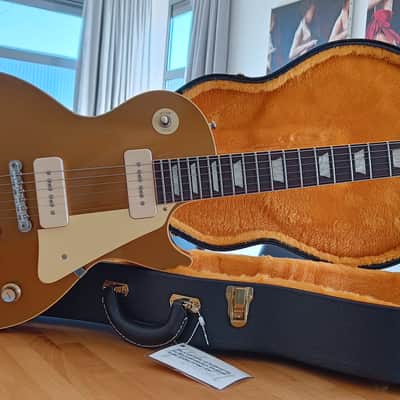 gibson les paul standard custom shop gold top p90 reissue 68 image 12