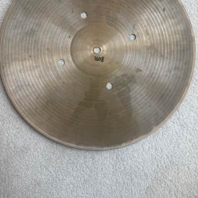 Zildjian Hollow Logo 15” Quick Beat Hi Hat Cymbals - 1467 1608 Grams 70s - Cu image 9