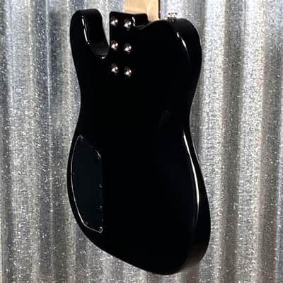 G&L USA Fullerton Deluxe ASAT 4 String Bass Jet Black & Bag #8120 image 8