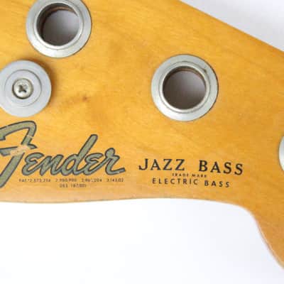 1965 Vintage Fender Jazz Bass Maple/Rosewood NECK L-Series USA 1960s Pre-CBS image 13