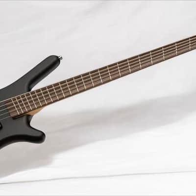 Warwick RockBass Corvette Multiscale, 5-String - Solid Black Satin image 2