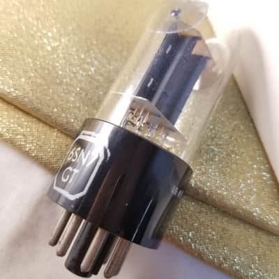 Tung-Sol Matched Pair (2) 6SN7GT tNOS AT1000 TESTED Vacuum Tubes T4 mouse ears dual triode 1952-1953 image 2