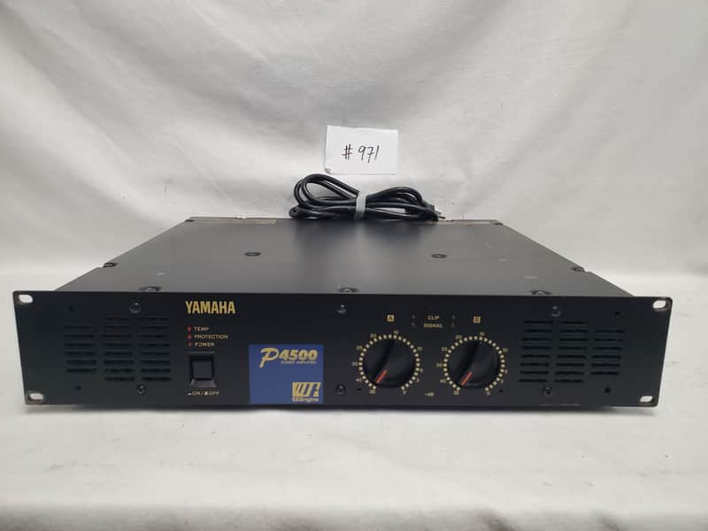 アンプ YAMAHA P4500 Yamaha P4500 Power Amplifier ⋆ CUE Sale