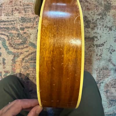 Harmony H1414 Patrician 1940 - 1954 - Striped Natural Acoustic Archtop with HSC image 6