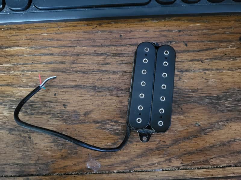 DiMarzio DP704BK Evolution 7-String Bridge Humbucker 2010s - Black image 1