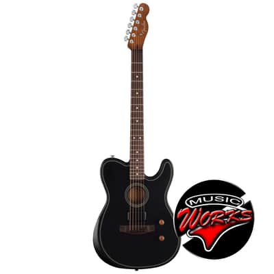 FENDER - Acoustasonic Standard Telecaster Black 0973113506 image 2